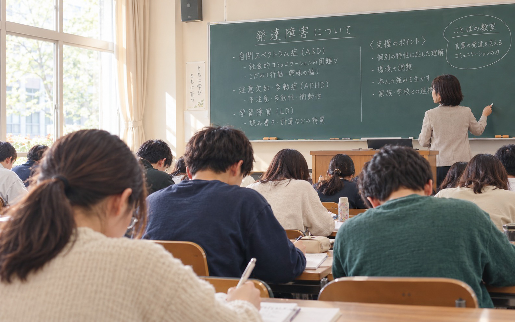 ⼤学‧⼩中⾼校など教育機関での講義